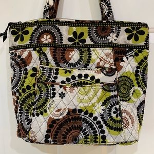 Vera Bradley Retired 3.0 Tote in Cocoa Moss